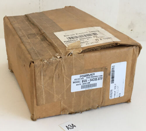 NEW!!! Factory Sealed PowerVolt BVA-24CS3.6TF Power Supply + *Warranty* Main Image