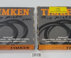 *NEW IN BOX* LOT OF 2 Timken 415953 Oil Seals 4.000 x 4.999 x 0.500" + Warranty! - Image 1