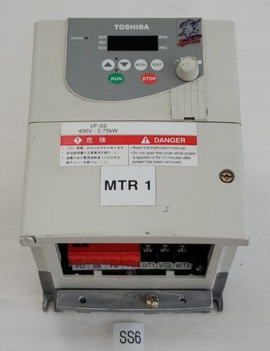 *PREOWNED* Toshiba VFS9-4007PL-WN(1) 2.3A 400V-0.75kW 1Hp 3 Phase + Warranty! Main Image