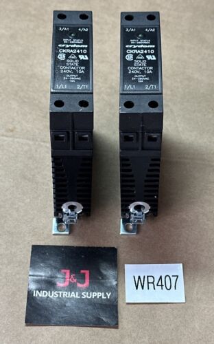 (2) NEW NO BOX- CRYDOM CKRA2410 Solid State Contractor 240V 10A || FAST SHIPPED! Main Image