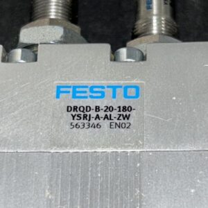 Festo DRQD-B-20-180-Y-SRJ-A-AL-ZW Mat.Nr:563346 Gently Used Fast Shipping! - Image 3