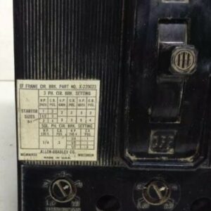 Allen Bradley EF Frame Circuit Breaker X-220023 *Warranty**Fast Shipping* - Image 3