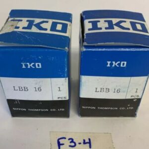 NEW IKO LBB 16 LINEAR BEARING LBB-16 (LOT OF 2) FAST SHIPPING! - Image 1