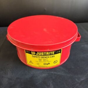 🆕️ Justrite Safety Bench Can 10370 1 gal Capacity ⚡️🇺🇸 SHIP+WARRANTY - Image 5