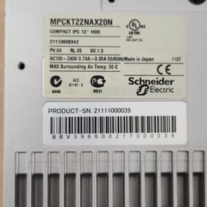 *PREOWNED* Schneider Electric MPCKT22NAX20N Magelis Compact PC 12" W/ VJDSNRTMPC - Image 7