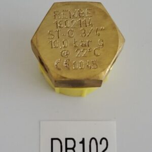 *NEW* Rembe 1602114 ST-G 3/4" Brass Bursting Disc 10bar 22° C + Warranty! - Image 1