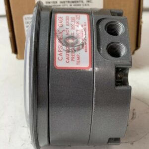 *NEW* DWYER CAPSUHELIC PRESSURE GUAGE 4100 W37W DT 0-100” H2O 500 PSIG MAX - Image 3