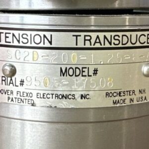 NEW NO BOX- Dover Flexo Electronics SC2D-200-1.25-6-A Tension Transducer 🇺🇸 - Image 3