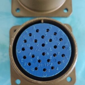 *NEW* LOT OF 3 Amphenol 97-3102A-28-12S Box Receptacle Connectors Size 28 26 Pin - Image 8