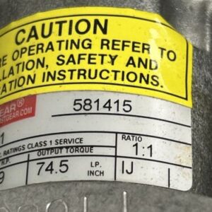 Boston Gear,RA1031,Gear Reducer Input R.P.M 1750 Input HP 219 NNB Fast Shipping! - Image 3
