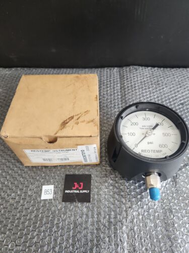 🆕️ REOTEMP PT45P1A4P23VH Industrial Pressure Gauge 4-1/2'' 600 PSI ⚡️🇺🇸 SHIP Main Image
