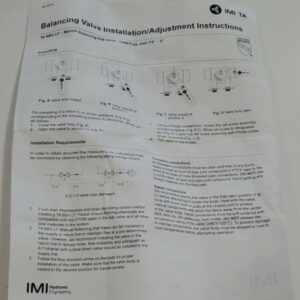 *NEW* IMI TA V02078BLFF 2" Balancing Valve LF F 85 Gpm BBVLF200FF + Warranty! - Image 8