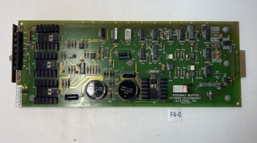 *PREOWNED* Fisher-Rosemount 01984-1502-0001 Peerway Buffer Rev T/AM || Warranty! Main Image