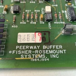 *PREOWNED* Fisher-Rosemount 01984-1502-0001 Peerway Buffer Rev T/AM || Warranty! - Image 2