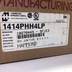 Hammond 1414PHH4 8×8×4 Box Panel *Fast Shipping* - Image 2