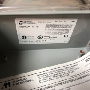 Hammond 1414PHH4 8×8×4 Box Panel *Fast Shipping* - Image 5