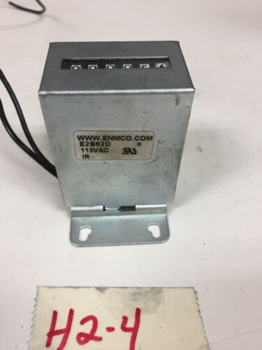 ENMCO E2B62D Electrical Counter, 6 digit Bottom Leads - USED Main Image