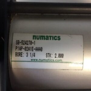 NUMATICS PNEUMATIC CYLINDER P1AP-02A1E-AAA0 *Fast Shipping* Warranty! - Image 2