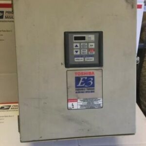 10HP Toshiba Variable Torque E3 AC Drive VT130E3V6120 Adjustable Speed Drive - Image 1
