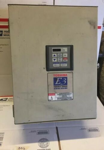 10HP Toshiba Variable Torque E3 AC Drive VT130E3V6120 Adjustable Speed Drive Main Image
