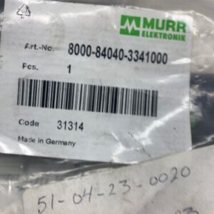 New Murr Elektronik 8 Way Distribution Block 8000-84040-3341000 4XM8 3pol 10M - Image 3