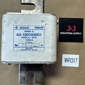 NEW SURPLUS- Gould Series Q AmpTrap Fuse A3-100C630D1 630A 1000VAC 100KA 🇺🇸 - Image 1