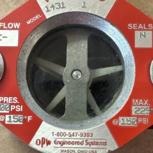 NEW NO BOX- OPW VISI-FLO 1431 1” MAX PRESS- 200PSI@150°F, MAX TEMP- 225°F@150PSI - Image 9