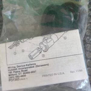 ποΈ IN BOX*Hubbell HBL360P6W IEC Pin and Sleeve Plug *WARRANTY+ πΊπΈ SHIPPED* - Image 4