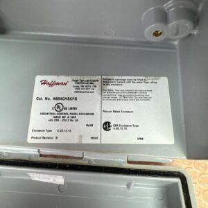 (2) NEW- HOFFMAN START/STOP Button Enclosures W/ Allen Bradley Start/Stop Switch - Image 4