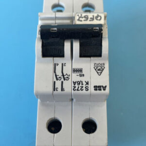 *NEW- Old Stock* ABB S272 K1.6A Circuit Breaker 1.6Amp 2Pole 240VAC || Warranty! - Image 4