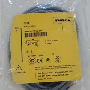 *NEW* Turck NI4-S12-AZ31X Inductive Sensor 4mm Range M12 Non Flush + Warranty! - Image 1