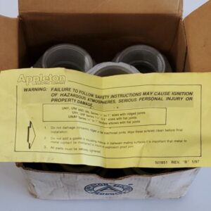 *NEW* [5] Appleton UNF150NR 1-1/2" Female Union Hazardous Location + Warranty! - Image 3