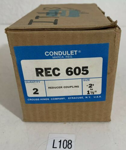 REC605 CROUSE HINDS REDUCING COUPLING FOR HAZ. LOC. BOX OF 2 Main Image