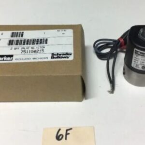 New Parker Schrader Bellows 751150215 2-Way Valve NC Viton Warranty! - Image 1