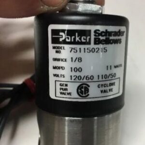 New Parker Schrader Bellows 751150215 2-Way Valve NC Viton Warranty! - Image 2