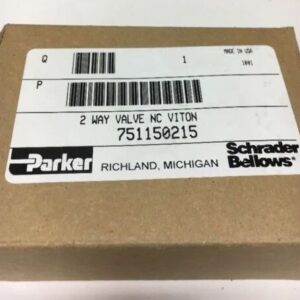New Parker Schrader Bellows 751150215 2-Way Valve NC Viton Warranty! - Image 6