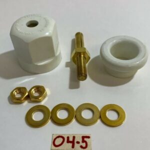 Superior Electric RP100GWT Supercon 100A Pin-Plug Receptacle White *New* - Image 1