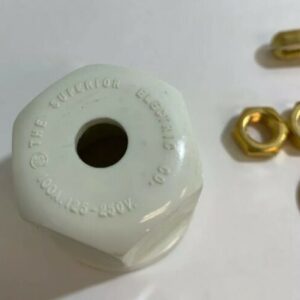 Superior Electric RP100GWT Supercon 100A Pin-Plug Receptacle White *New* - Image 6