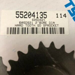 New Tsubaki 60SDS21 Hard Tooth Sprocket 2” Bore H60SDS21 Warranty Fast Shipping - Image 3