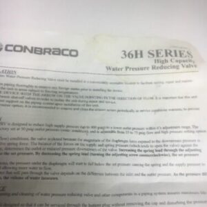 New Apollo 36H-204 Water Pressure Reducing Valve 3/4" Warranty! Fast Shipping! - Image 7