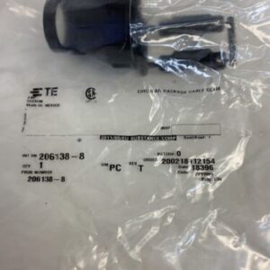 TE CONNECTIVITY / AMP 206138-8 CABLE CLAMP, SIZE 23/M41, THERMOPLASTIC~LOT OF 10 - Image 2