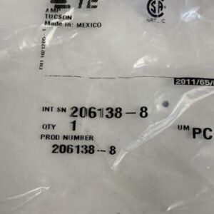 TE CONNECTIVITY / AMP 206138-8 CABLE CLAMP, SIZE 23/M41, THERMOPLASTIC~LOT OF 10 - Image 4