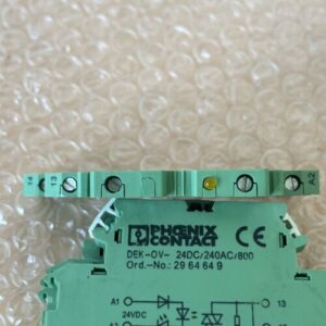 (1) NEW- Phoenix Contact DEK-OV- 24DC/240AC/800 Solid State Relay || Fast Ship! - Image 3