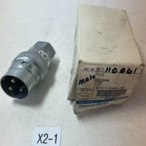 *NEW* Thomas Betts Russellstol 8913 Plug Ever-Lok 20A 250VAC + WARRANTY/FastShip - Image 1