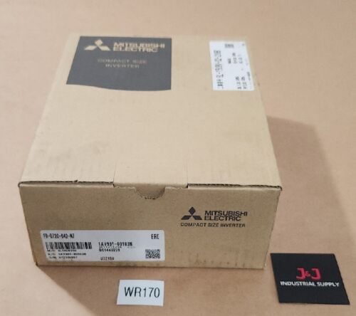 *NEW* Mitsubishi FR-D720-042-N7 Variable Frequency Drive 3Ph 200-240Vac Warranty Main Image