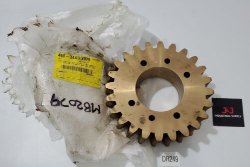 *NEW* MB 2079 Brass Worm Gear 24-Tooth On Pipe Machinery 6624 + Warranty! Main Image