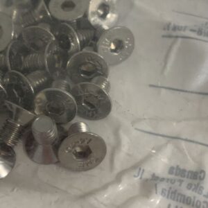 Fabory Flat Head Cap Screw, SS A4 (Lot Of 8)Sealed Bags) 50 PCs. Per Bag - Image 3