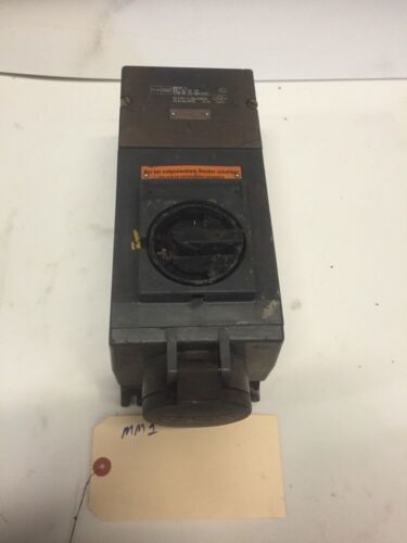 Killark Stahl 8578/11 Receptacle Disconnect switch 32 Amp 500V Warranty! Main Image