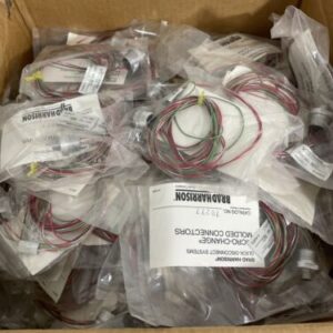 LARGE LOT OF DANIEL WOODHEAD 70277 MICRO-CHANGE MOLDED CONNECTORS, 3-PIN,, - Image 1