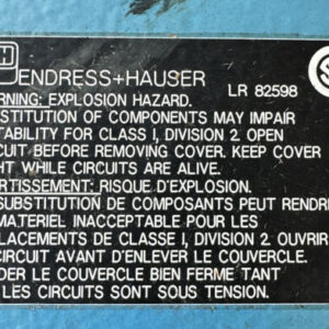 Endress Hauser Promag P 53P1H-ER0B1RC2B2AA Electromagnetic Flow Meter 4β ID πΊπΈ - Image 2